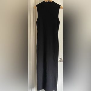 Theory Maxi dress women’s Large black